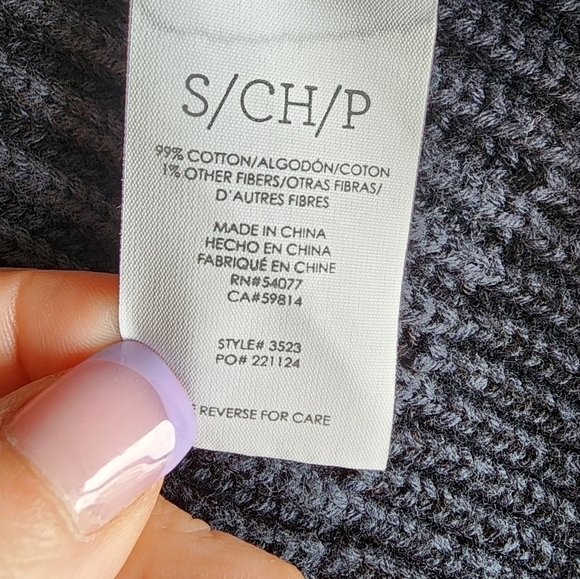 Cabi 3523 Pursuit Navy Blue Cardigan Women's Size S. - Picture 4 of 7